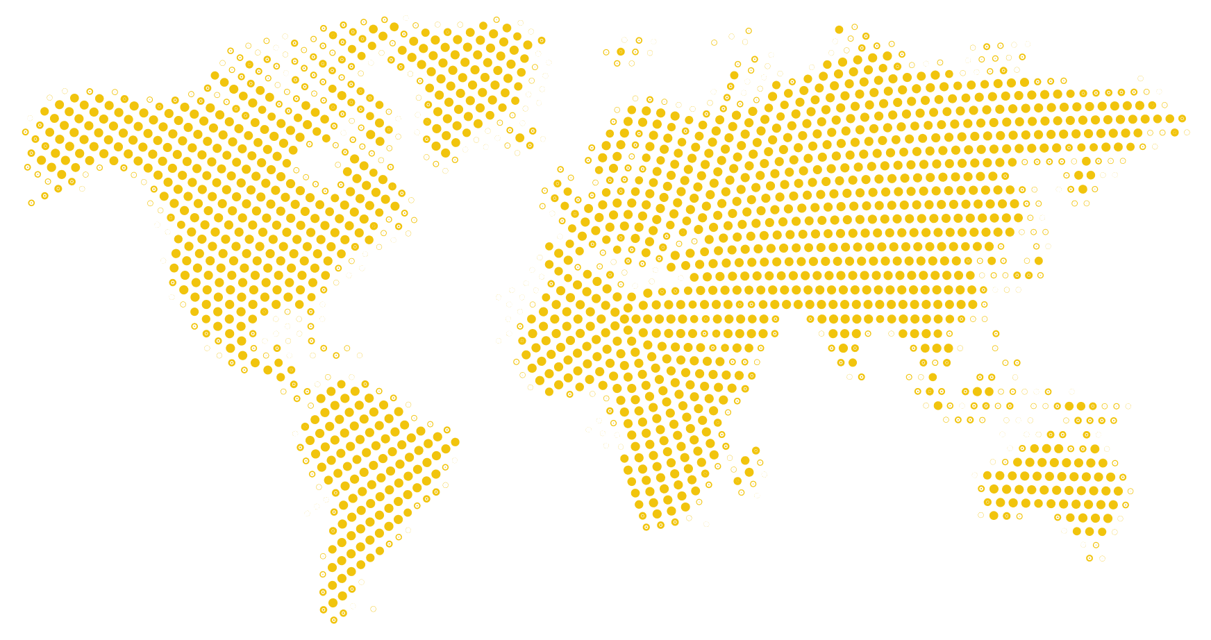 Destinations map